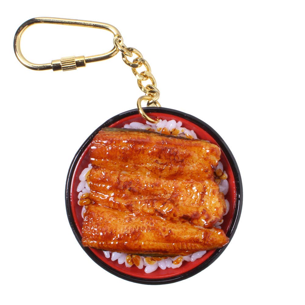 うな丼 ミニチュア キーホルダー 食品サンプル Amazon.co.jp: 食品サンプル屋さんのキーホルダー（うな丼）【食品